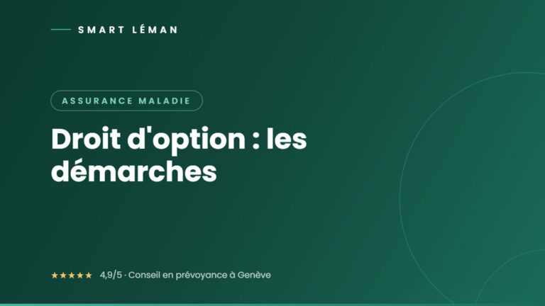 Droit d'option : les démarches
