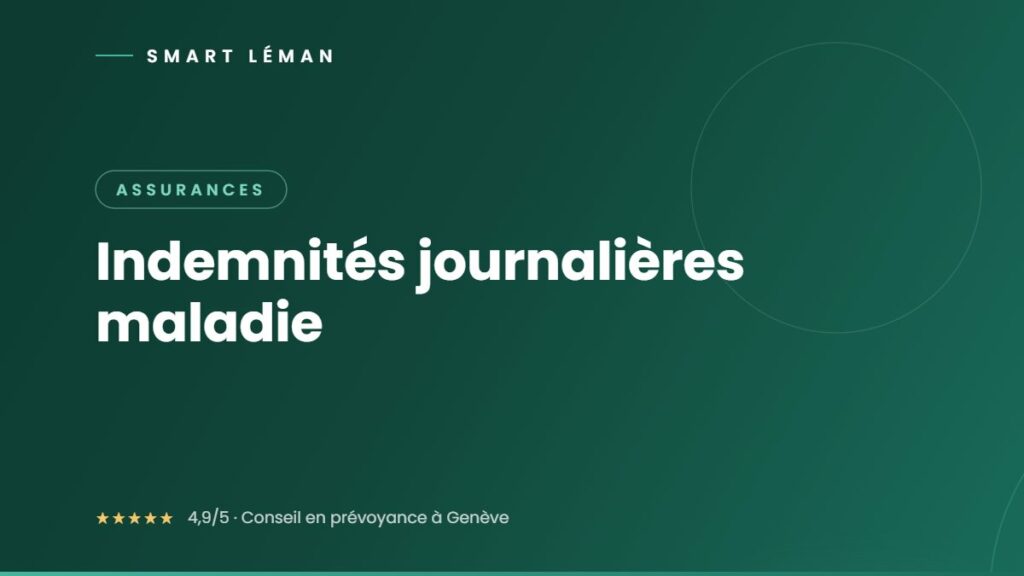 Indemnités journalières maladie