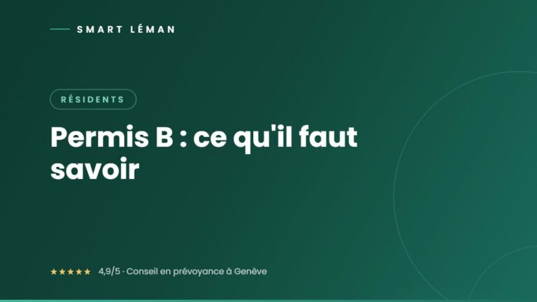 Permis B : ce qu'il faut savoir